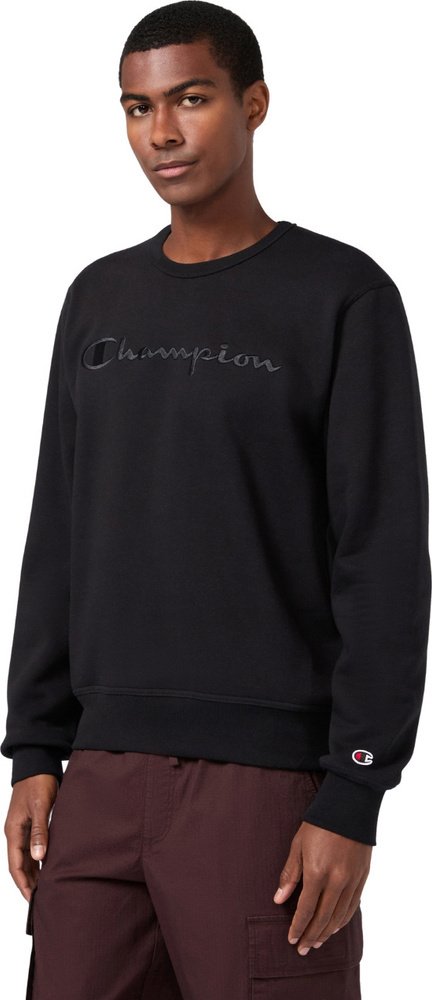 Champion Bluza męska Crewneck Sweatshirt czarna 220272 KK001 M
