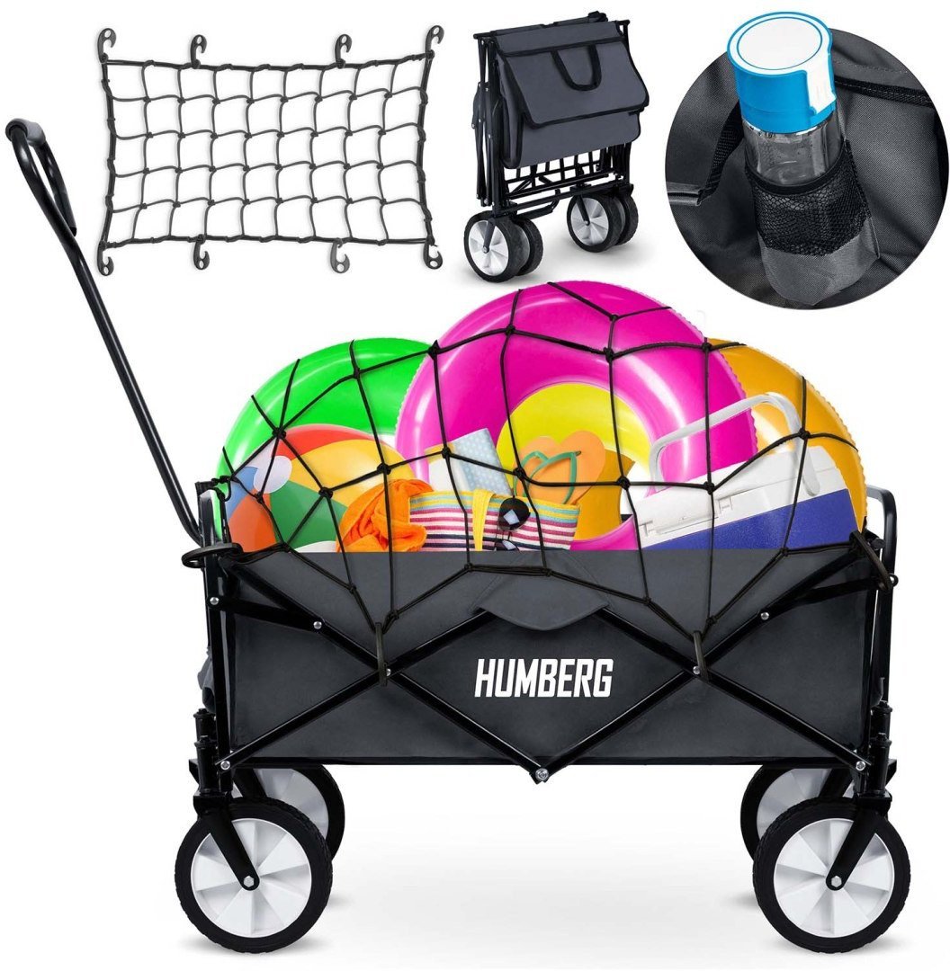Humberg Wózek transportowy, składany z siatką 80L Humberg HM-511
