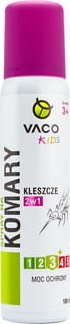 VACO_Kids spray na komary i kleszcze dla dzieci od 3 roku życia 100ml