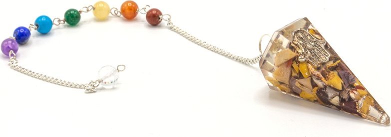 Art-Pol Wahadełko z Orgonitem - Hamsa