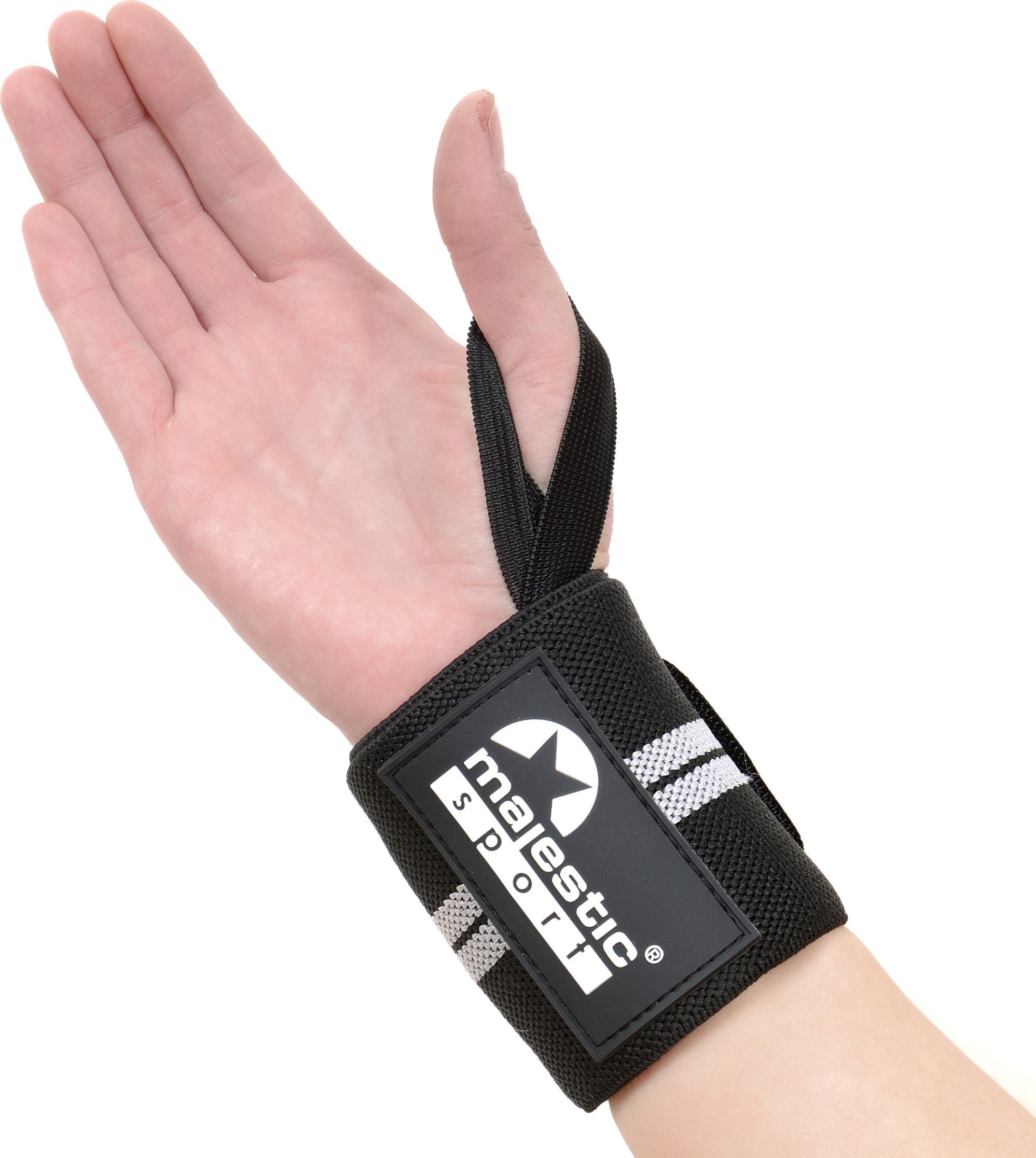 Usztywniacze na nadgarstki Majestic Sport MENA czarno-szare
