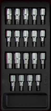 Pro-Line Wkładka narzędziowa z wyposażeniem 19szt. (58787)