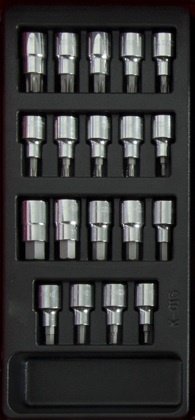 Pro-Line Wkładka narzędziowa z wyposażeniem 19szt. (58787)