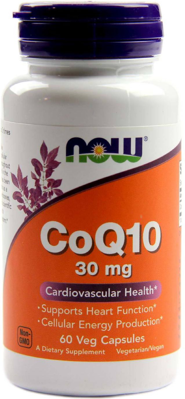 NOW Foods Coenzyme Q10 30mg 60 kaps.