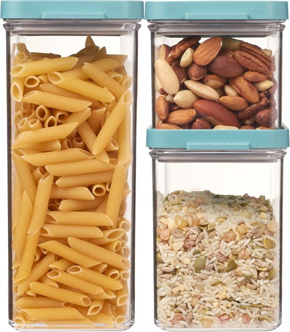 Mepal Zestaw 3 pojemników Omnia Nordic Green