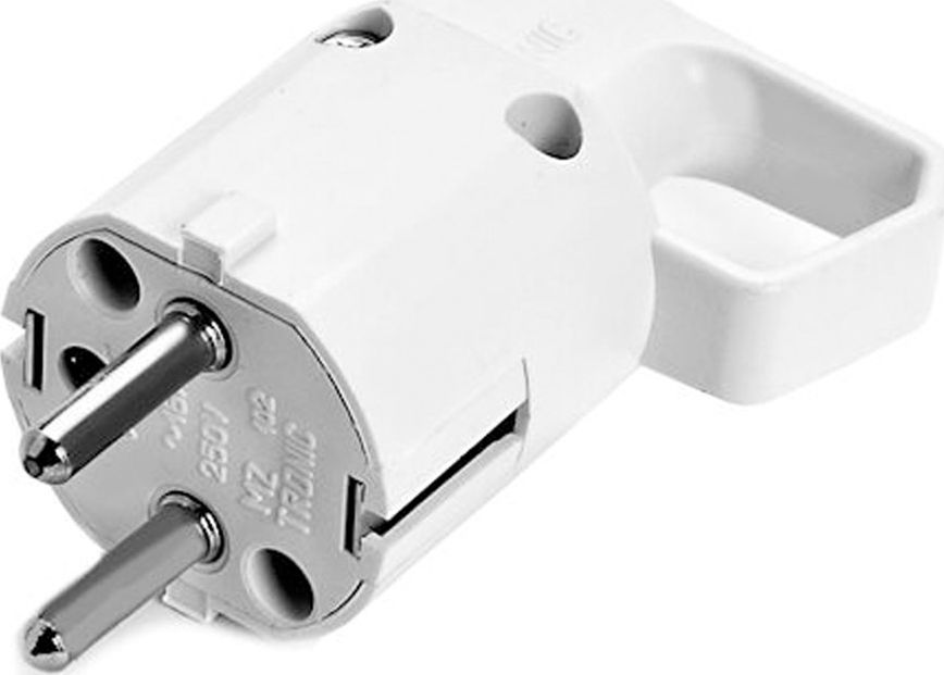 ViPlast ViPlast Wtyczka z uchwytem i uziemieniem 16A 250V biała 325-01