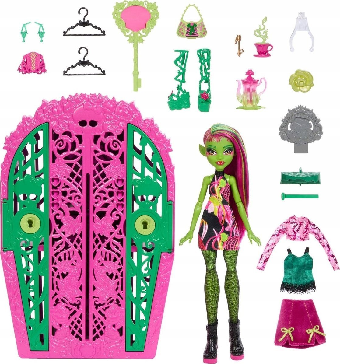 Mattel Monster High Straszysekrety Lalka Venus McFlytrap (HYT75)
