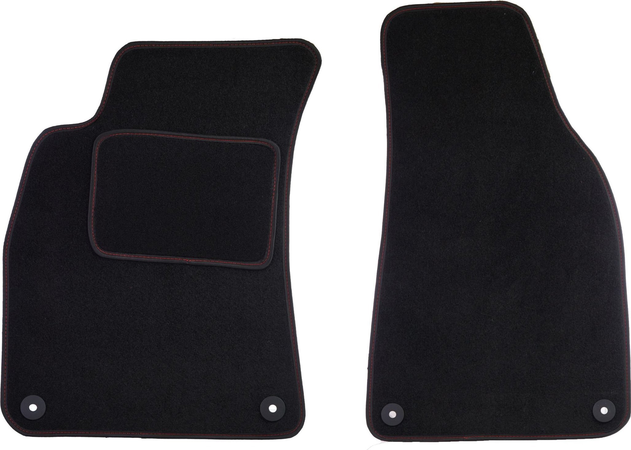 Dywaniki samochodowe welurowe CLASSIC kpl T, 2 szt