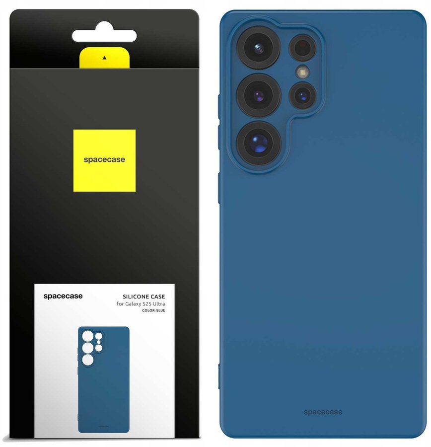 SpaceCase Etui Silicone Case 3.0 Galaxy S25 Ultra blue standard