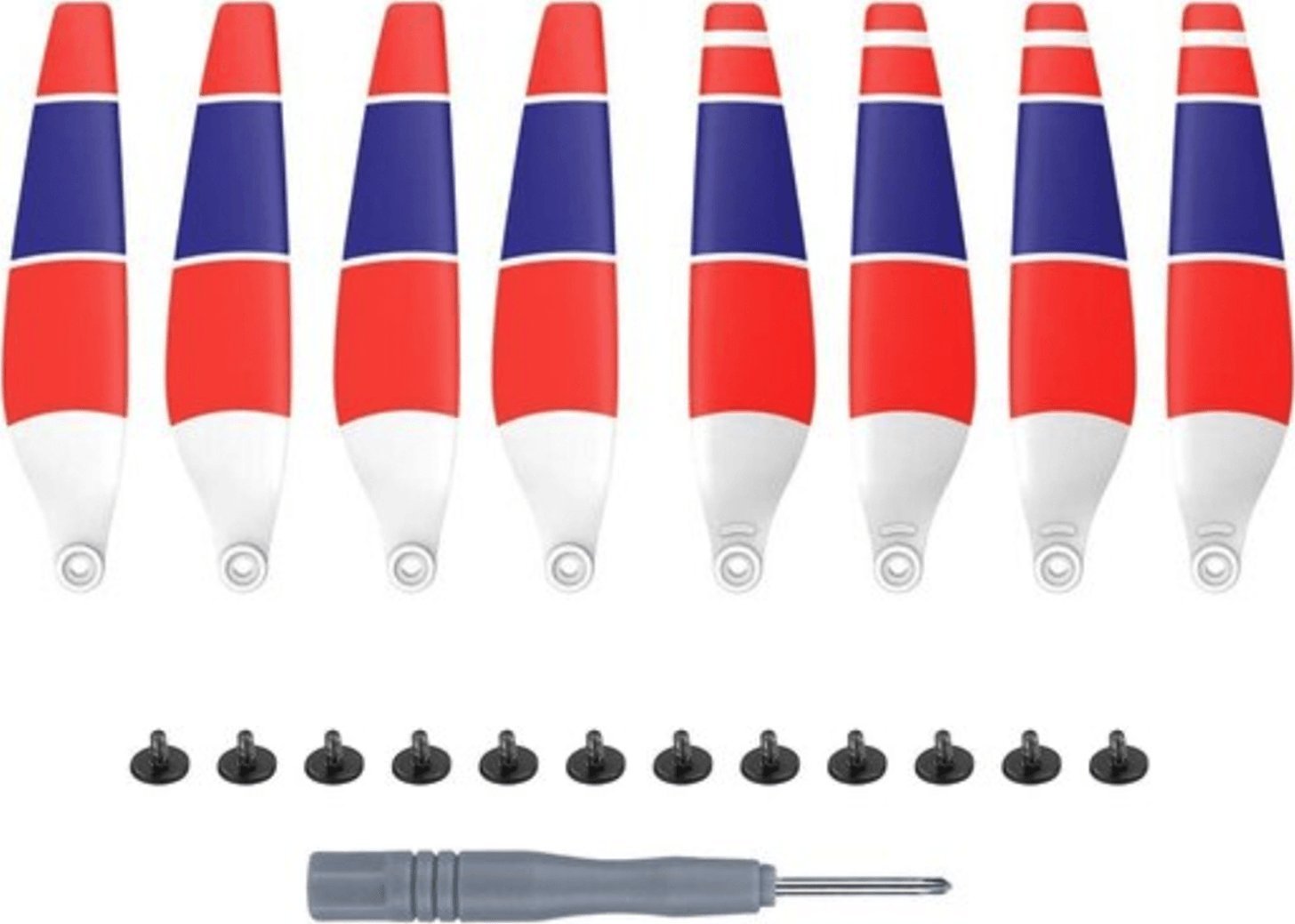 SunnyLife ŚMIGŁA DO DRONA DJI MINI 3 PRO 8 SZTUK 6030F KOLOROWE