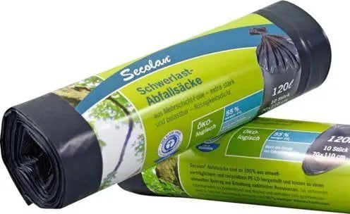 Secolan Worki na odpady domowe 120L 10szt. (211004)