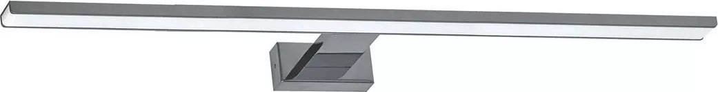 Kinkiet Lumes Srebrny kinkiet nad lustro - N017-Cortina 15W 80x11,5x4 cm