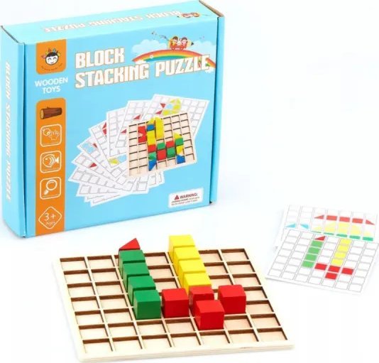 Drewniana układanka montessori | Bezpieczne zakupy! Szybka wysyłka! oryginalne, zaplombowane pudełko!