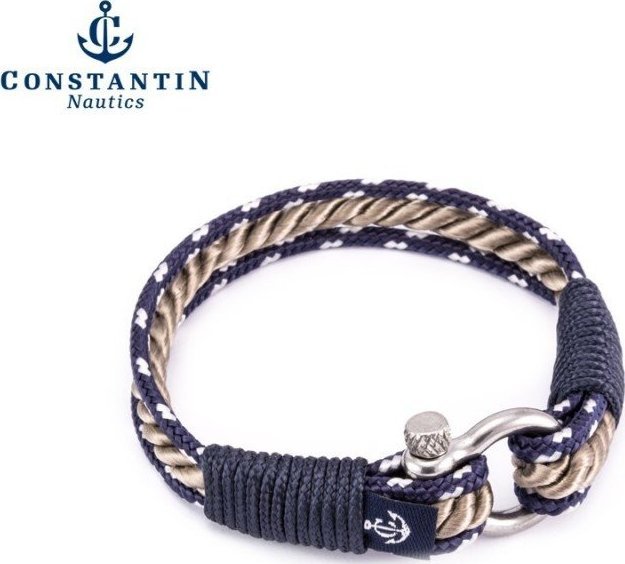 Constantin Nautics LOOK & SAIL Constantin Nautics BRANSOLETKA SPORTOWA DHAKA 17 Granatowy