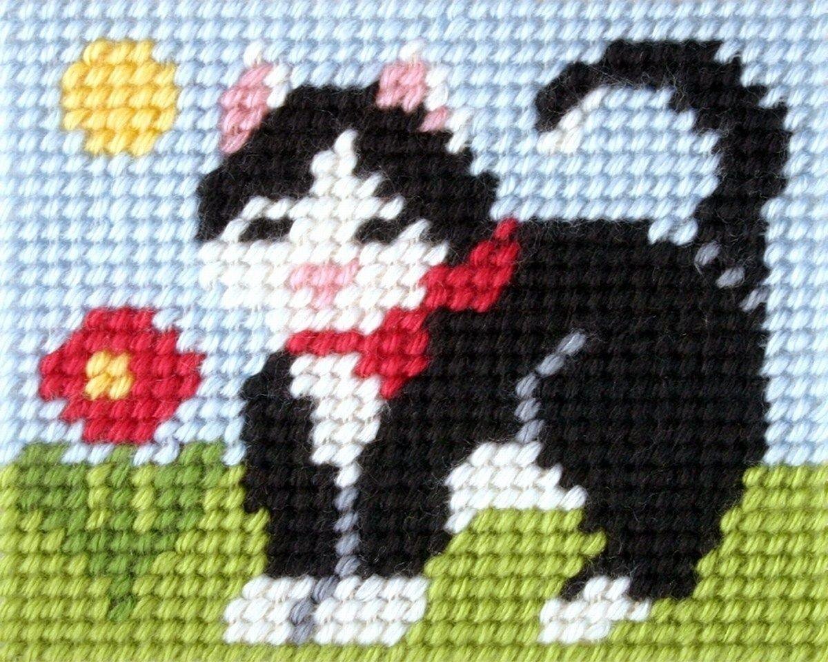 Haft. Moje pierwsze wyszywanie - Kotek EDUKAMP