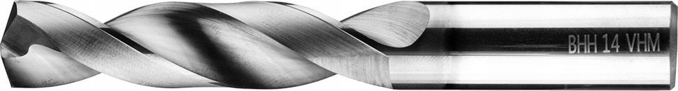 Wiertło węglikowe Baildon DIN 6537 K WK3 13,5 mm, VHM TiAlN, 107-60 mm