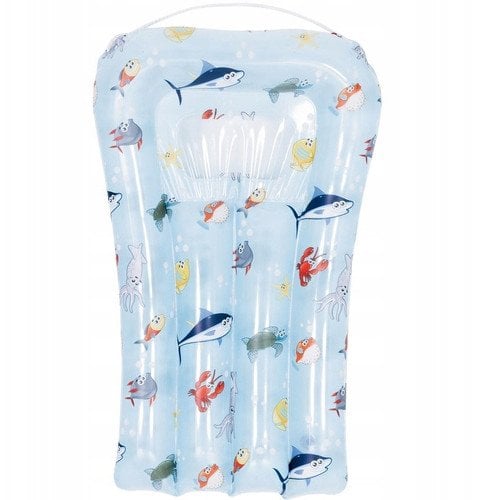 MATERAC PLAŻOWY Z OKIENKIEM RYBKI MORSKIE 72x47CM 35451