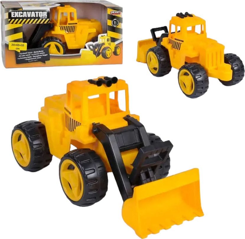 Coil Coil koparka ładowarka jeździk duża ruchoma spychacz łyżka zabawka xl