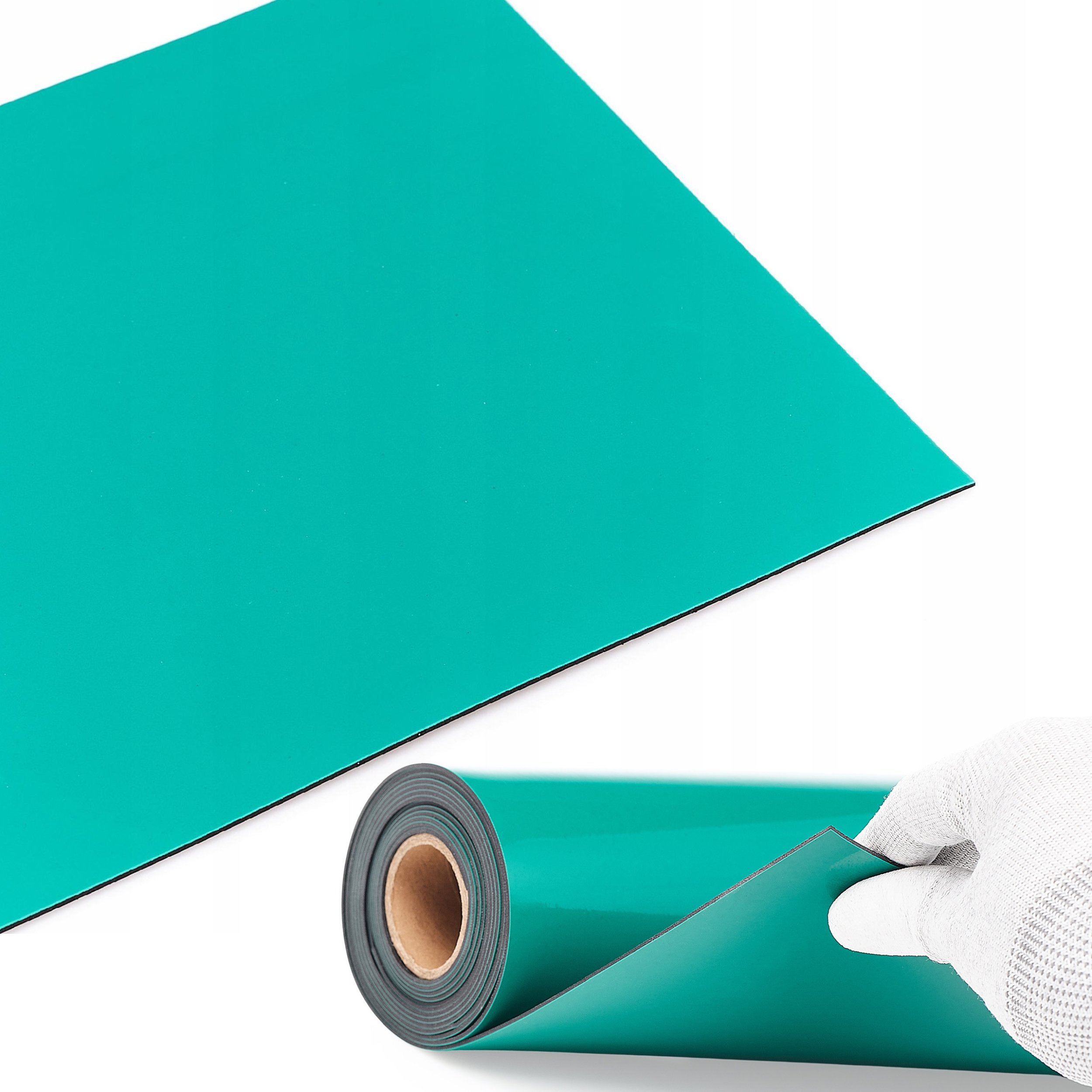 Mata Stołowa 40x30cm Zielona Antystatyczna ESD Serwisowa do Lutowania