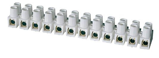 Simet Listwa zaciskowa LTA 12-16 12-torowa 16mm2 biała (22612216)