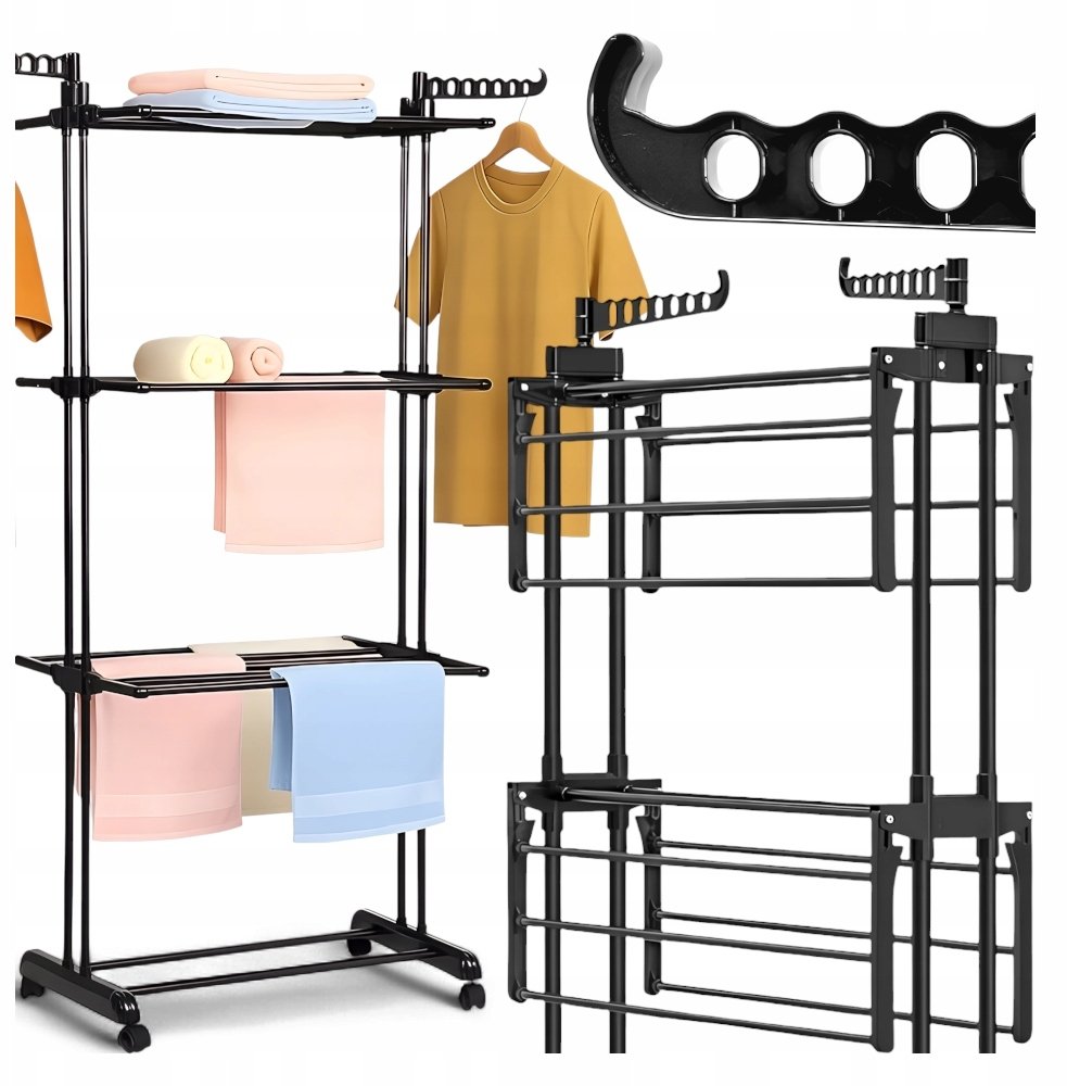 SUSZARKA NA PRANIE STOJĄCA NA UBRANIA KANZA