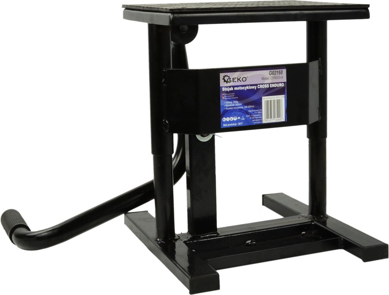 Geko Stojak motocyklowy CROSS ENDURO (1)