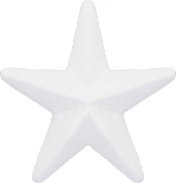 Springos Bombka styropianowa 12cm gwiazda styropianowa decoupage UNIWERSALNY