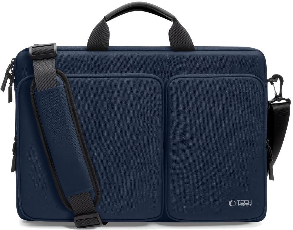 TECH-PROTECT DEFENDER BAG LAPTOP 17 NAVY BLUE