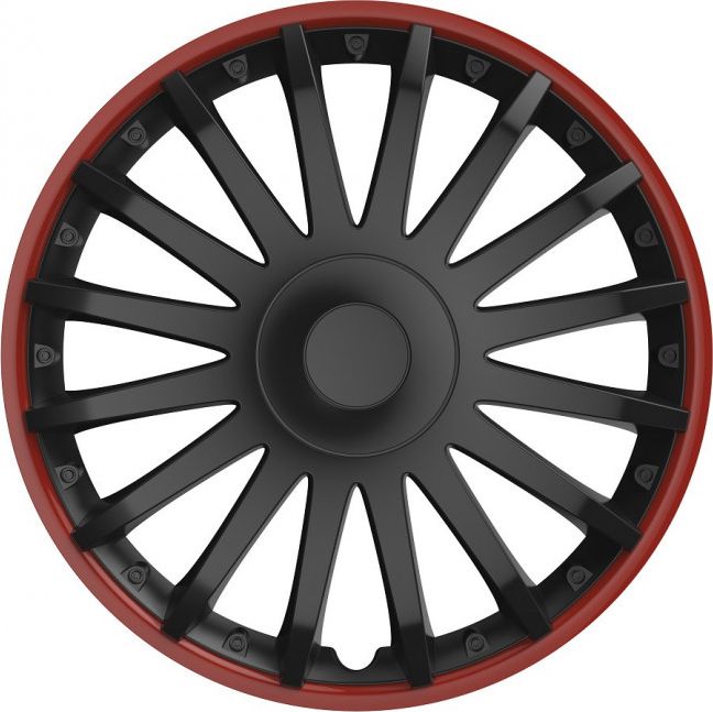 Kołpak Versaco 10295 Kołpak Crystal 16 cali Black&Red (czarny z czerwoną obwódką)
