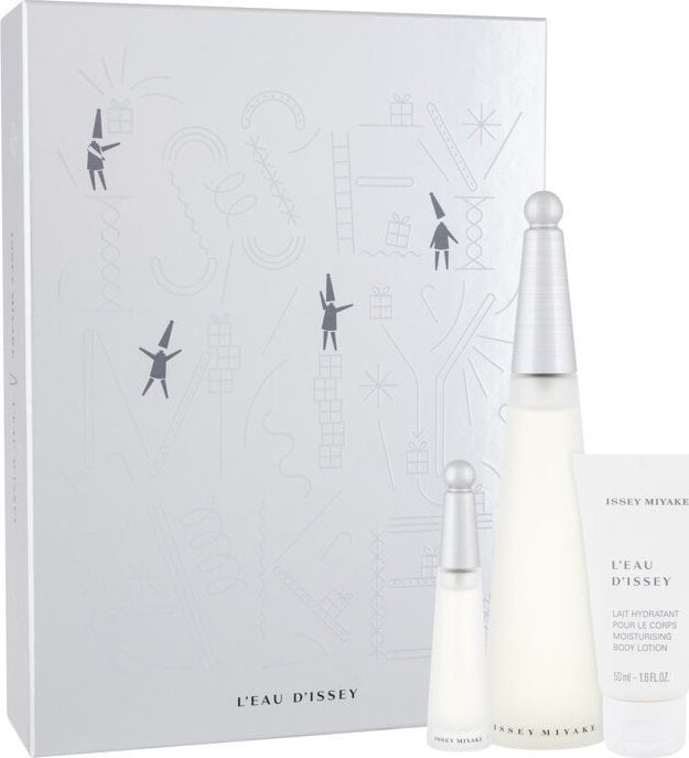 Xmas 2023 Set Issey Miyake: L'Eau d'Issey, Eau De Toilette, For Women, 100 ml + L'Eau d'Issey, Moisturizing, Body Lotion, 50 ml + L'Eau d'Issey, Eau D