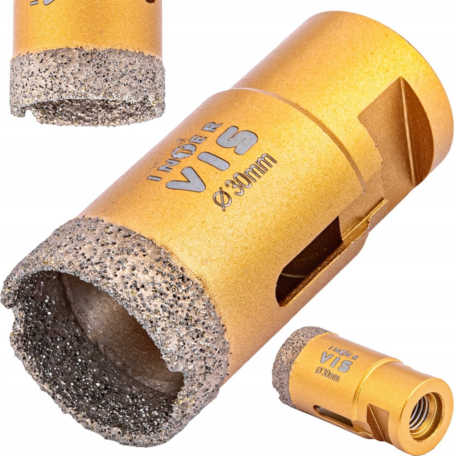 Inter-Vis WIERTŁO DIAMENTOWE KORONKA OTWORNICA GRES 30MM M14
