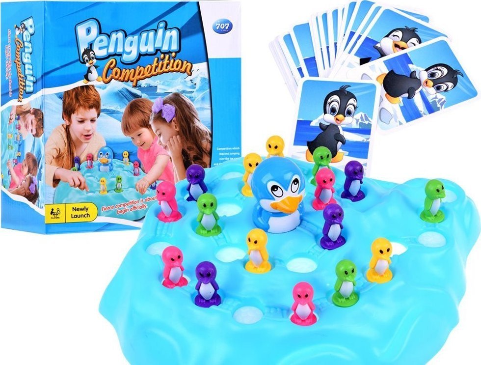Jokomisiada Gra zręcznościowa Pingwiny na górze lodowej GR0433