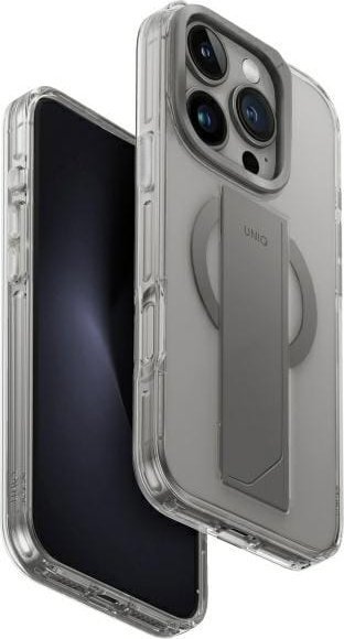 Uniq UNIQ etui Heldro Max iPhone 16 Pro 6.3" Magclick Charging przezroczysty/clear lucent