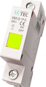 LC lampka kontrolka zasilania 1P EBS1D LC żółta
