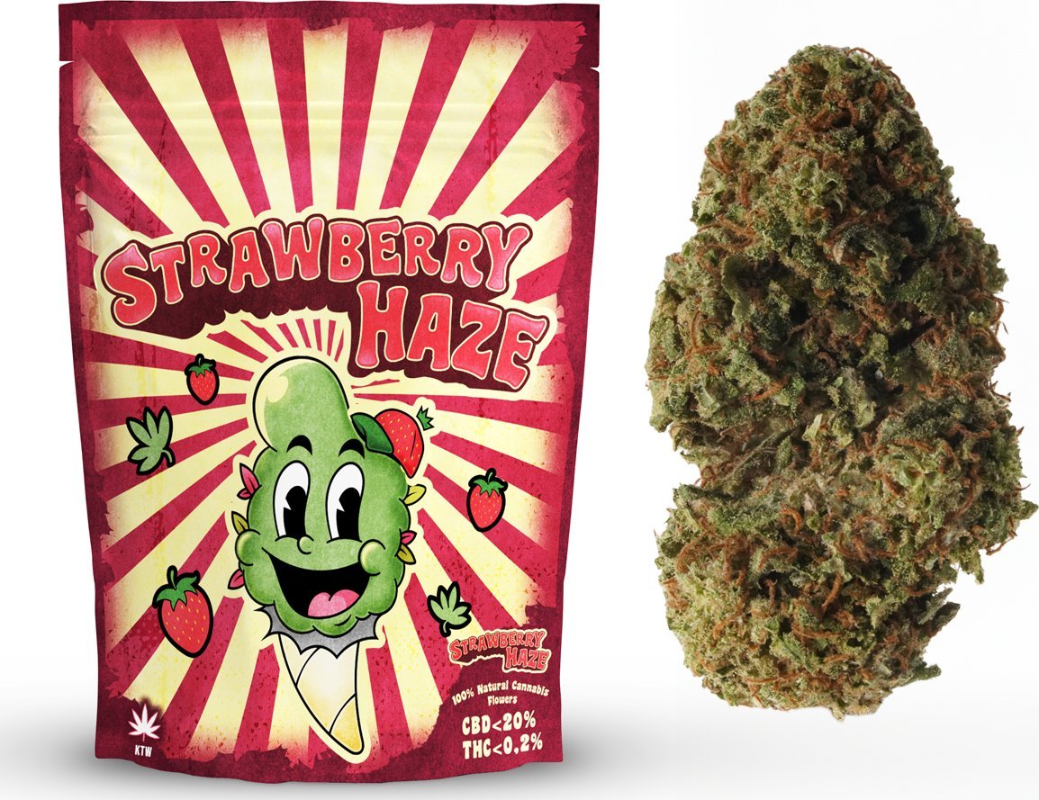 Cannabis Spot Strawberry Haze Susz Konopny CBD