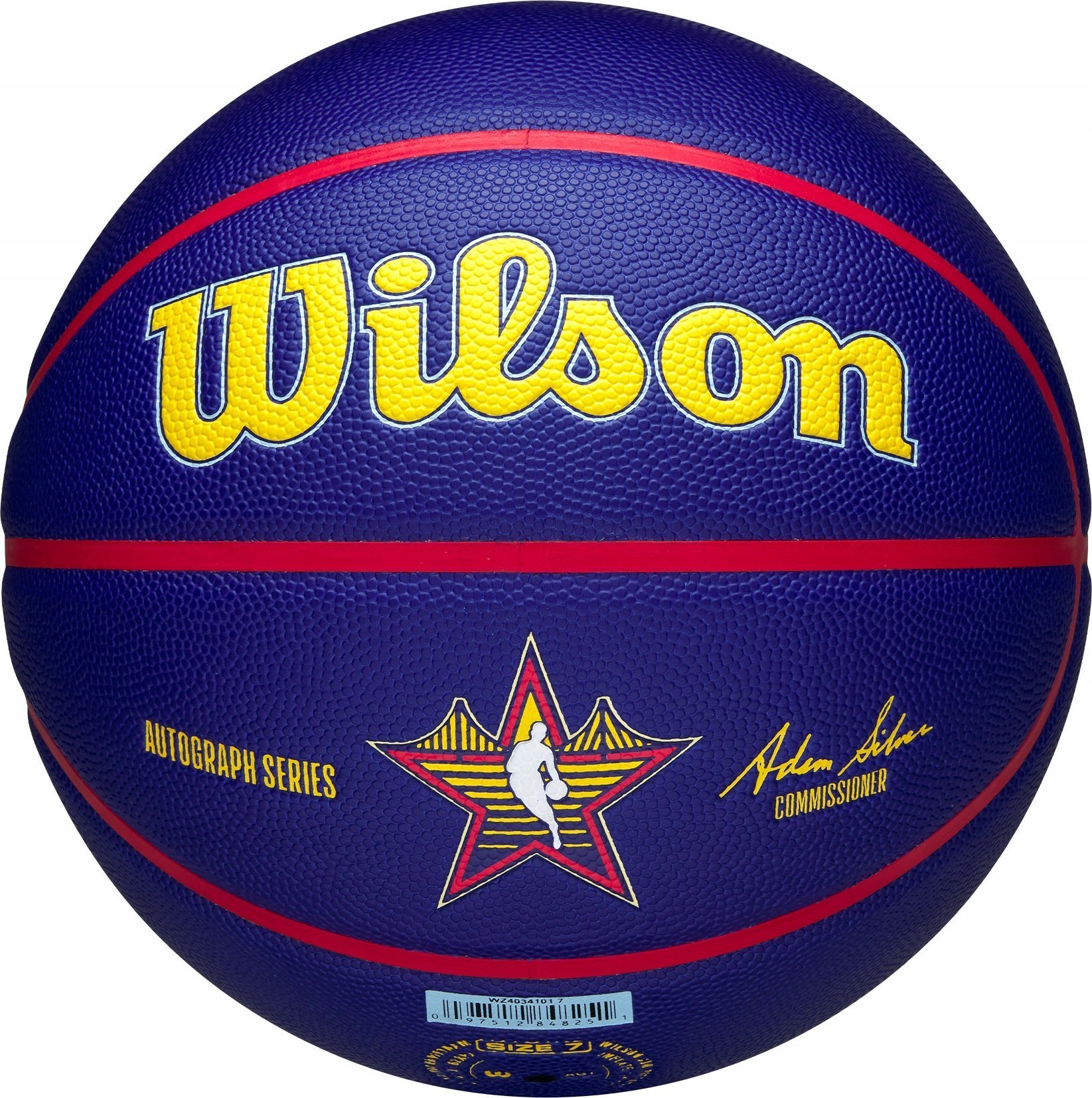 Wilson 2025 NBA All Star Auto Ball WZ4034101XB białe 7