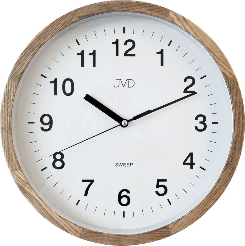 JVD Zegar ścienny JVD NS19019.78 Cichy mechanizm uniwersalny