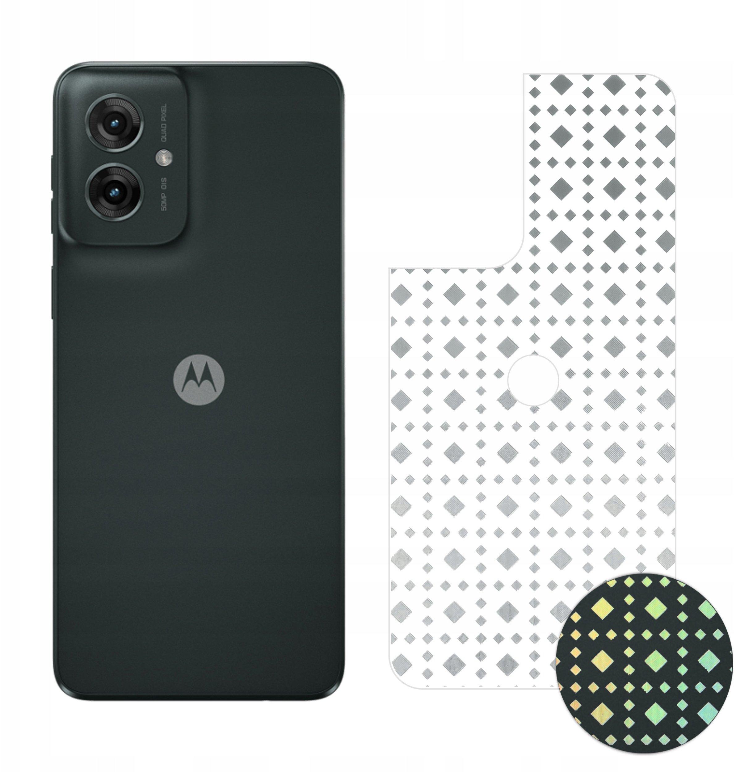 FOLIA HYDROŻELOWA OCHRONNA NA TYŁ TELEFONU WZÓR do Motorola Moto G55 5G