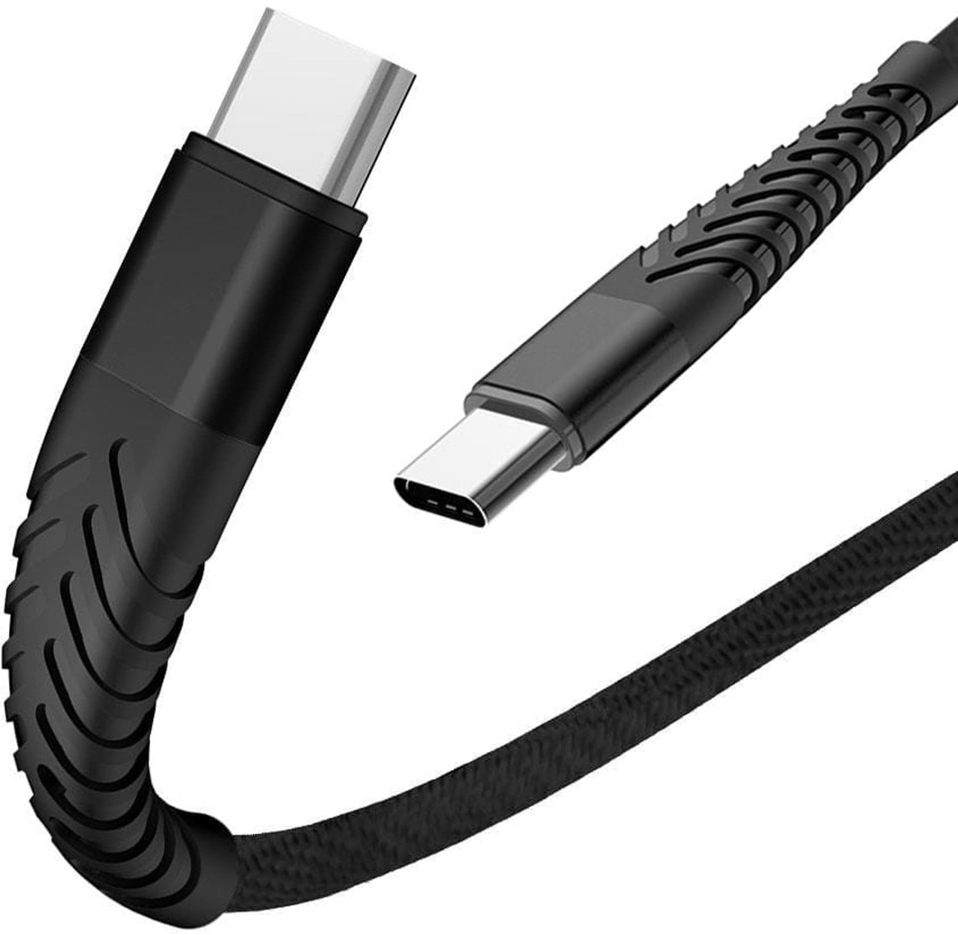 Kabel USB eXtremestyle USB-C - USB-C 1.5 m Niebieski