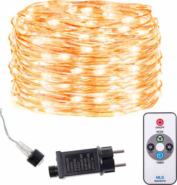 Lampki choinkowe Springos 480 LED białe ciepłe