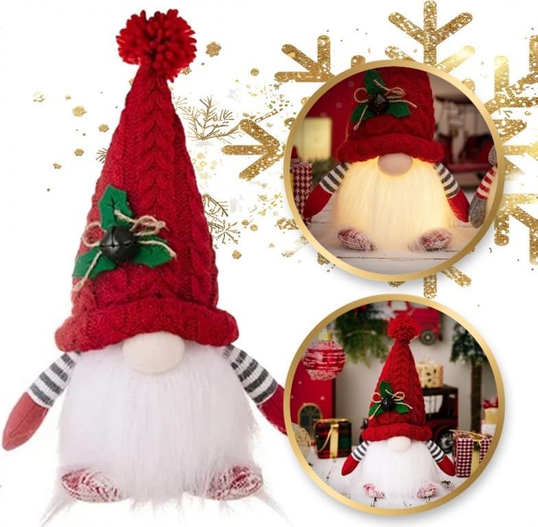 Dekoracja świąteczna eCarla skrzat