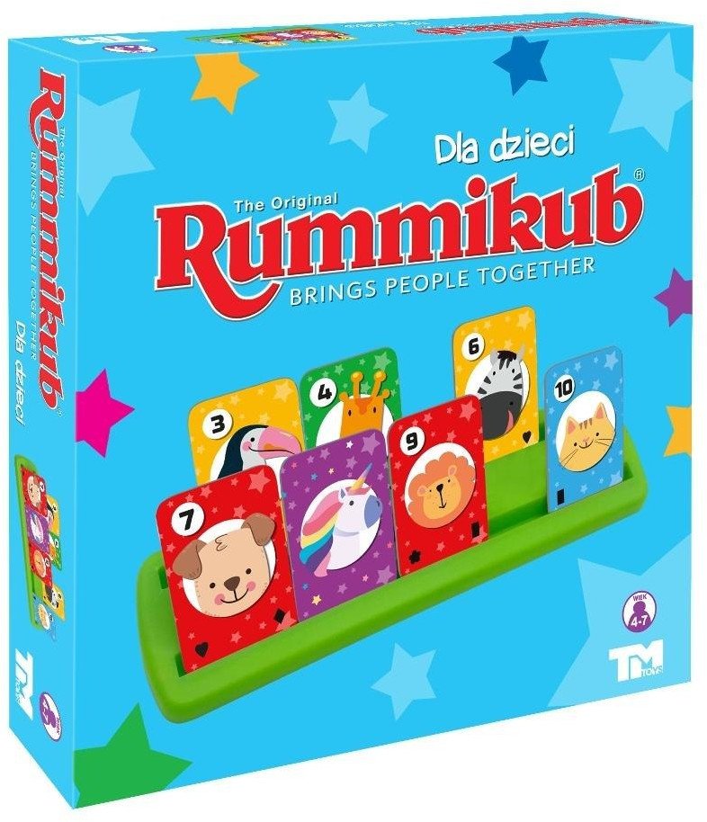 Rummikub gra dla dzieci EDUKAMP