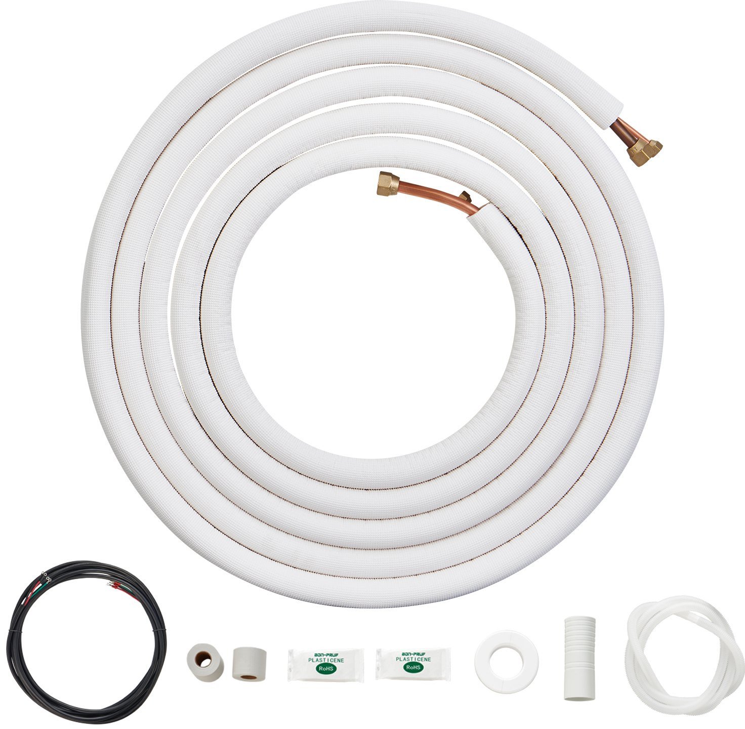 Zestaw do Klimatyzacji Miedziany Przewód 6,4 x 12,7 x 7620 mm