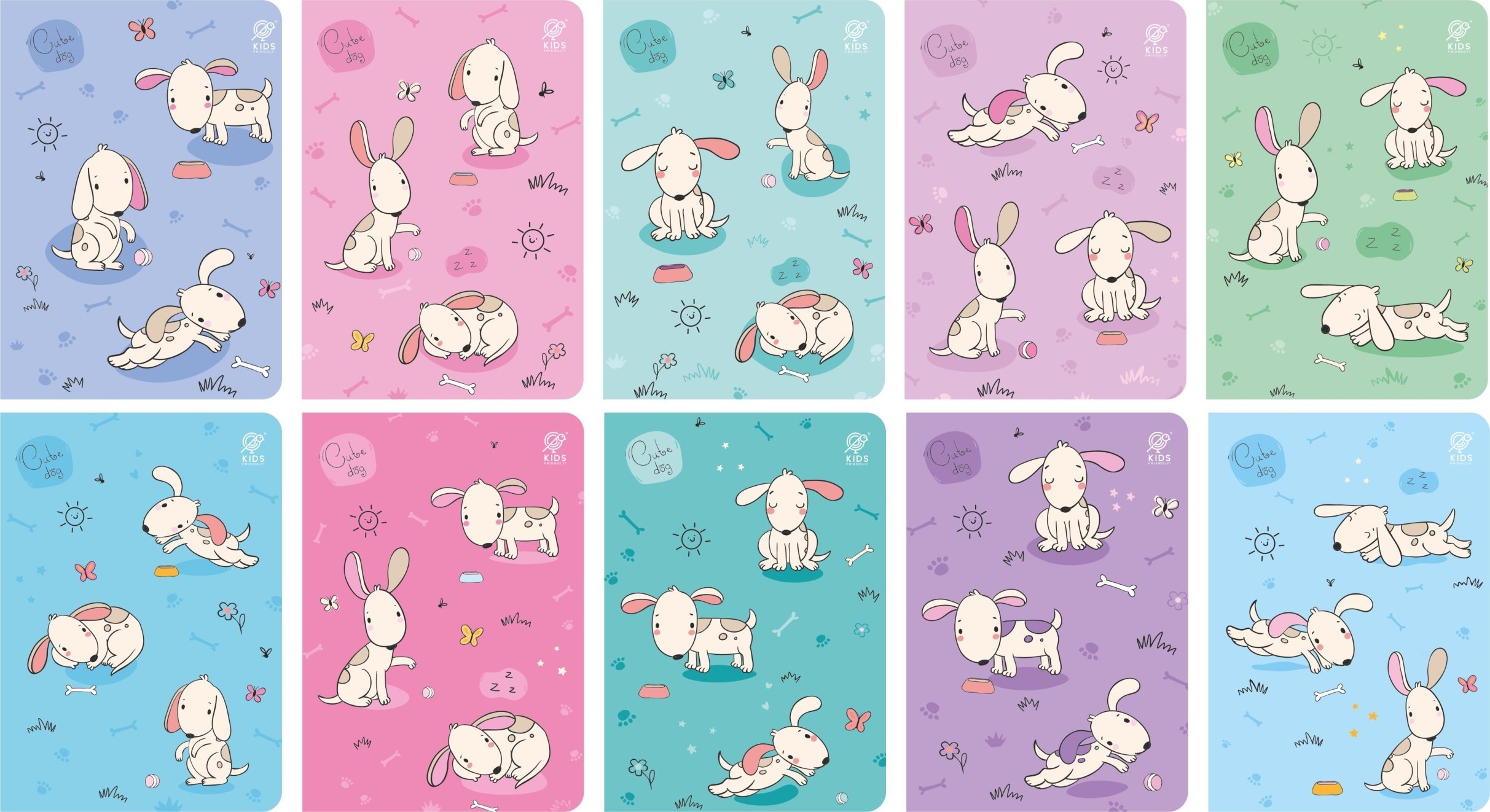 Elanders ZESZYT A5/16 = TRZY KOL CUTE D 10SZ