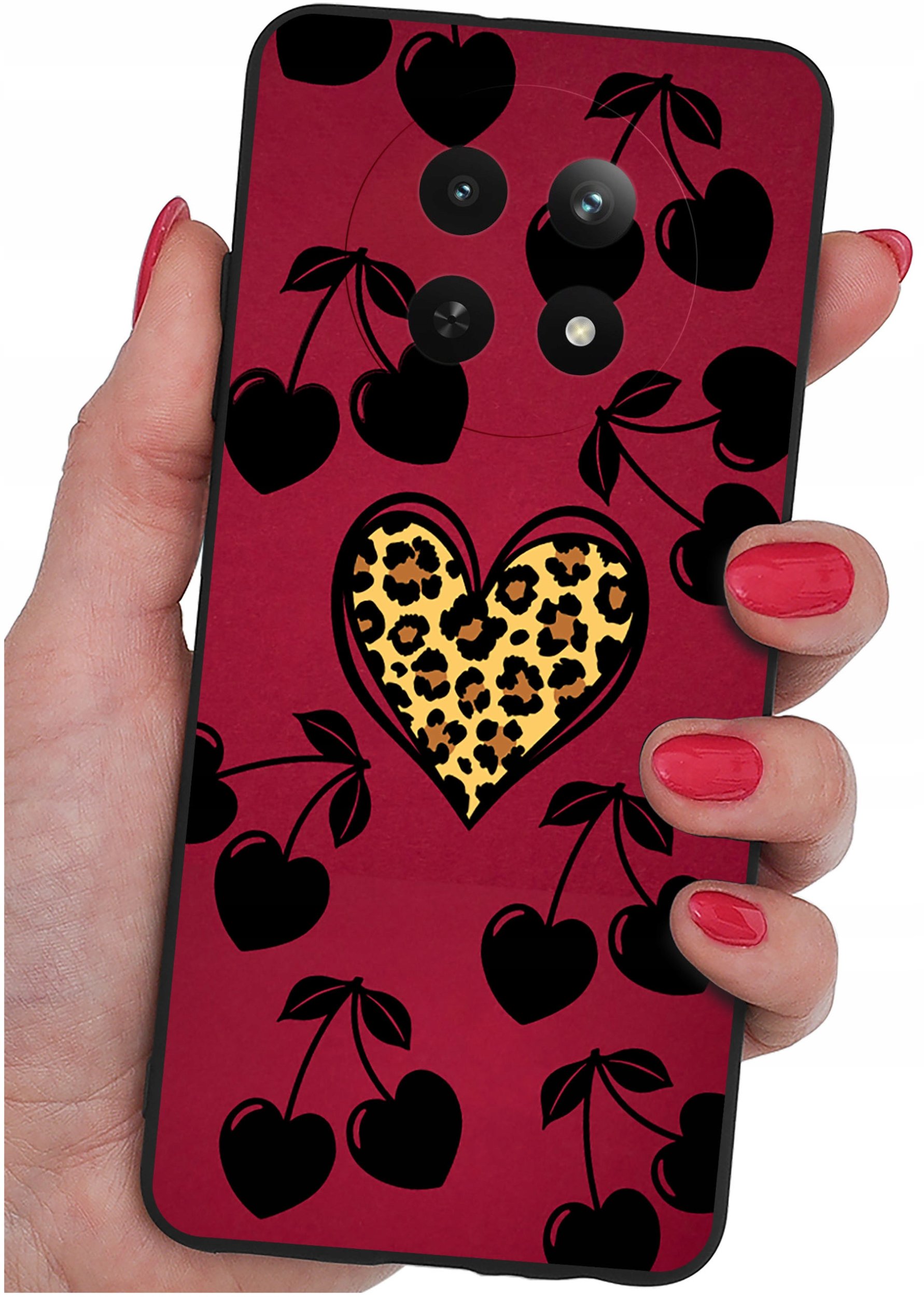 Etui do Realme 12 5G | 12x 5G WZORY |SILIKONOWE MATT CASE + SZKŁO 9H