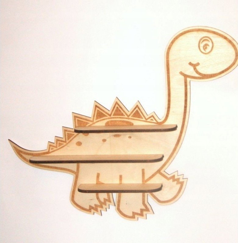 naSciane Półka dinozaur długoszyjec do pokoju dziecka