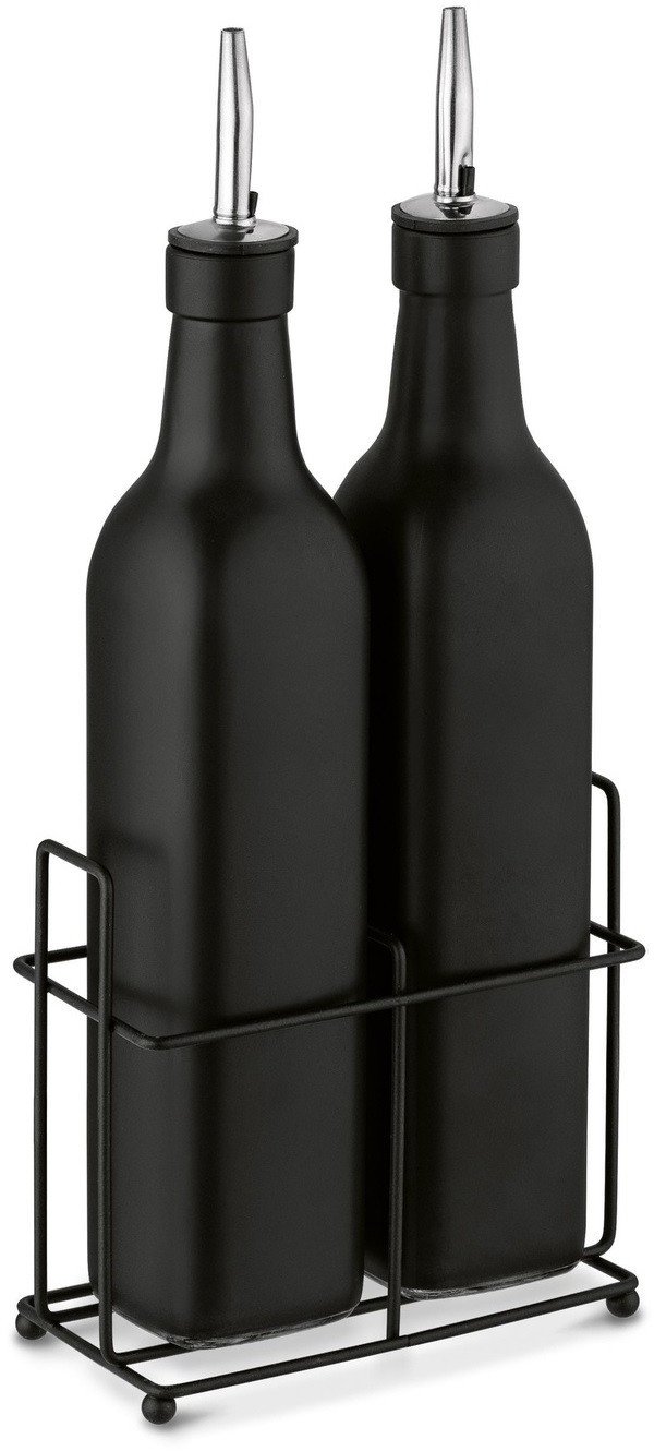 Butelki na ocet lub oliwę ze stojakiem 500 ml Tadar