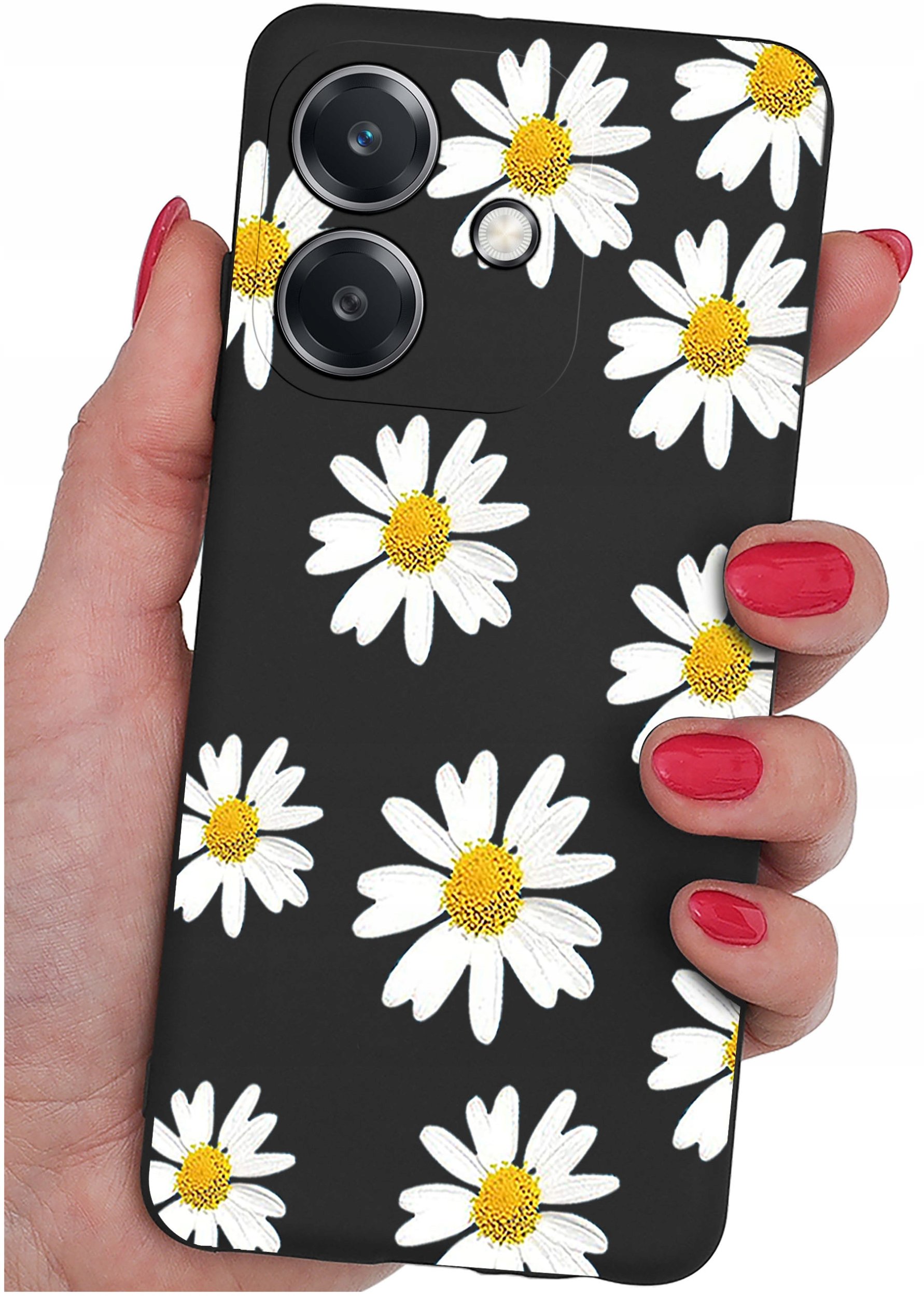 Etui do Oppo A40 | A40M | WZORY | SILIKONOWE MATT SZKŁO 9H