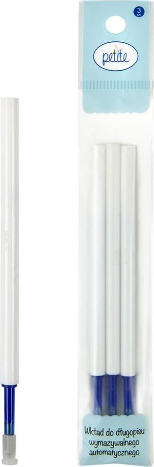 Petite Wkład do długopisu wymazywalnego automat. 3szt