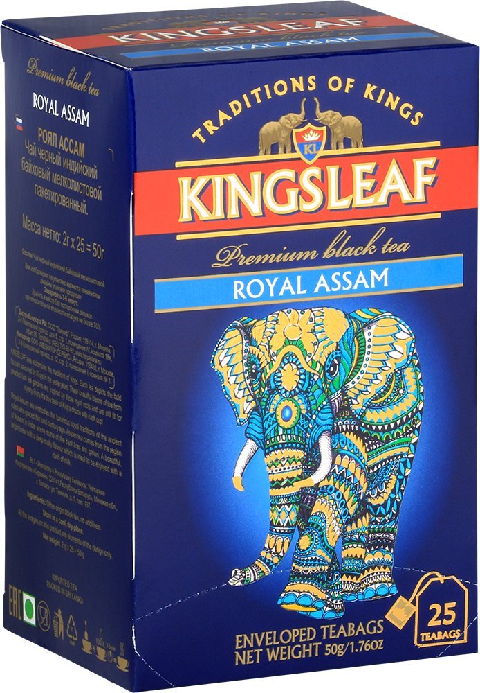 Kingsleaf Herbata czarna Royal Assam 25 kopert